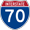 Interstate 70 shield